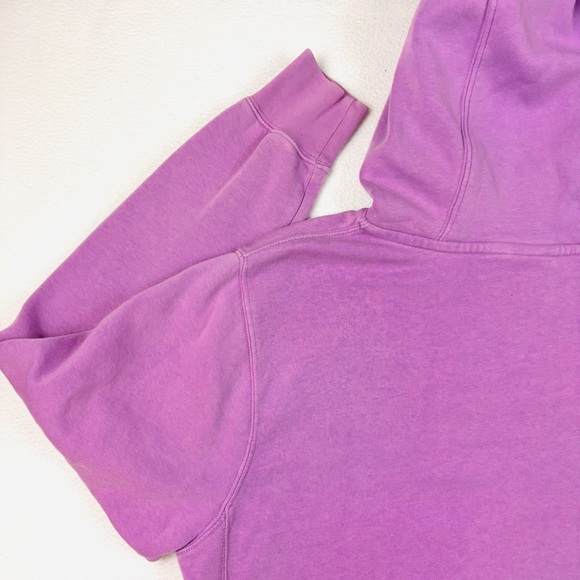 Nike Unisex Purple w/ Blue Nike Swoosh Midweight Double Lined Hood Hoodie (S) - Picture 12 of 13